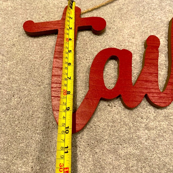 NEW TAILGATERS Wooden Sign - Wall Decor 30” wide x 10” tall - Picture 2 of 4